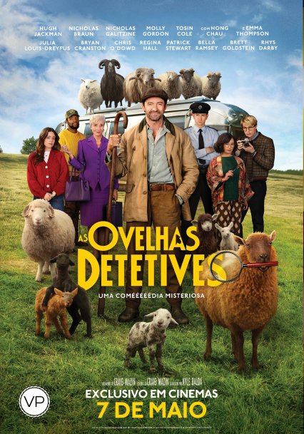 Cartaz - AS OVELHAS DETETIVES VP