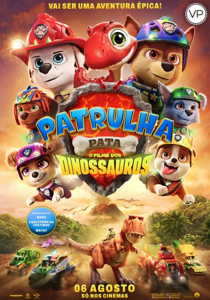 Cartaz - PATRULHA PATA O FILME DOS DINOSSAUROS VP