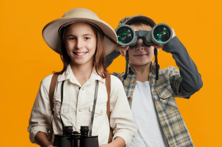 Crianças exploradoras - Imagem de promoção do evento do parque infantil do Alegro Alfragide