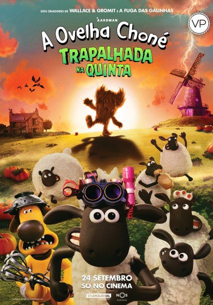 Cartaz - OVELHA CHONE TRAPALHADA NA QUINTA VP
