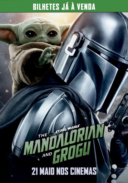 Cartaz - MANDALORIAN E GROGU