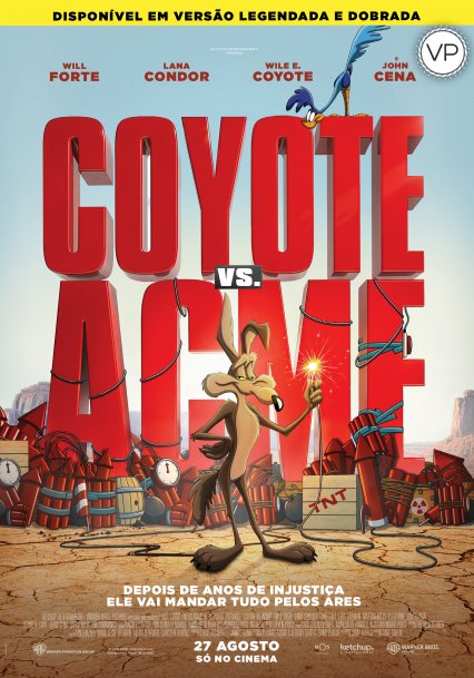 Cartaz - COYOTE VS ACME VP