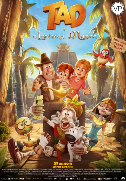Cartaz - TAD E A LANTERNA MAGICA VP