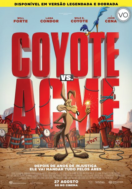 Cartaz - COYOTE VS ACME VO