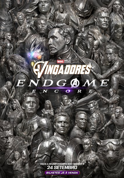 Cartaz - VINGADORES ENDGAME ENCORE