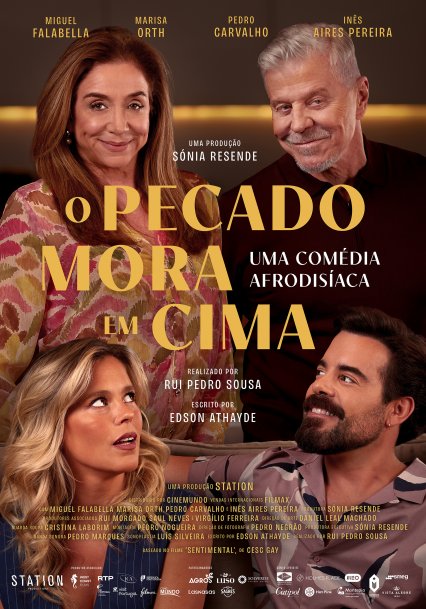 Cartaz - O PECADO MORA EM CIMA