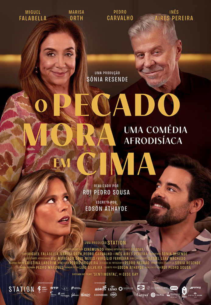 Cartaz - O PECADO MORA EM CIMA
